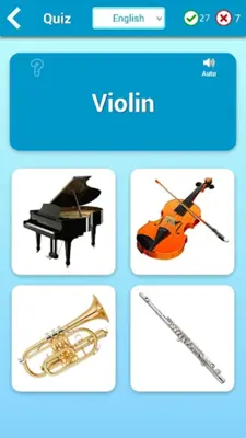 Musical Instruments Sounds android App screenshot 1